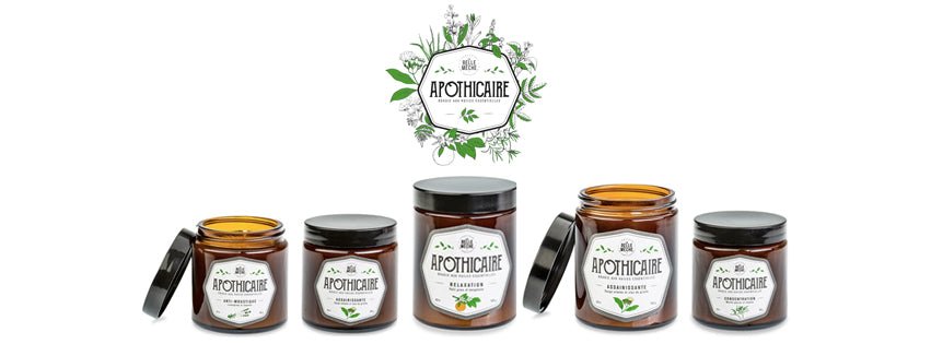 APOTHICAIRE : la gamme de bougies aux huiles essentielles par La Belle Mèche - La Belle Mèche