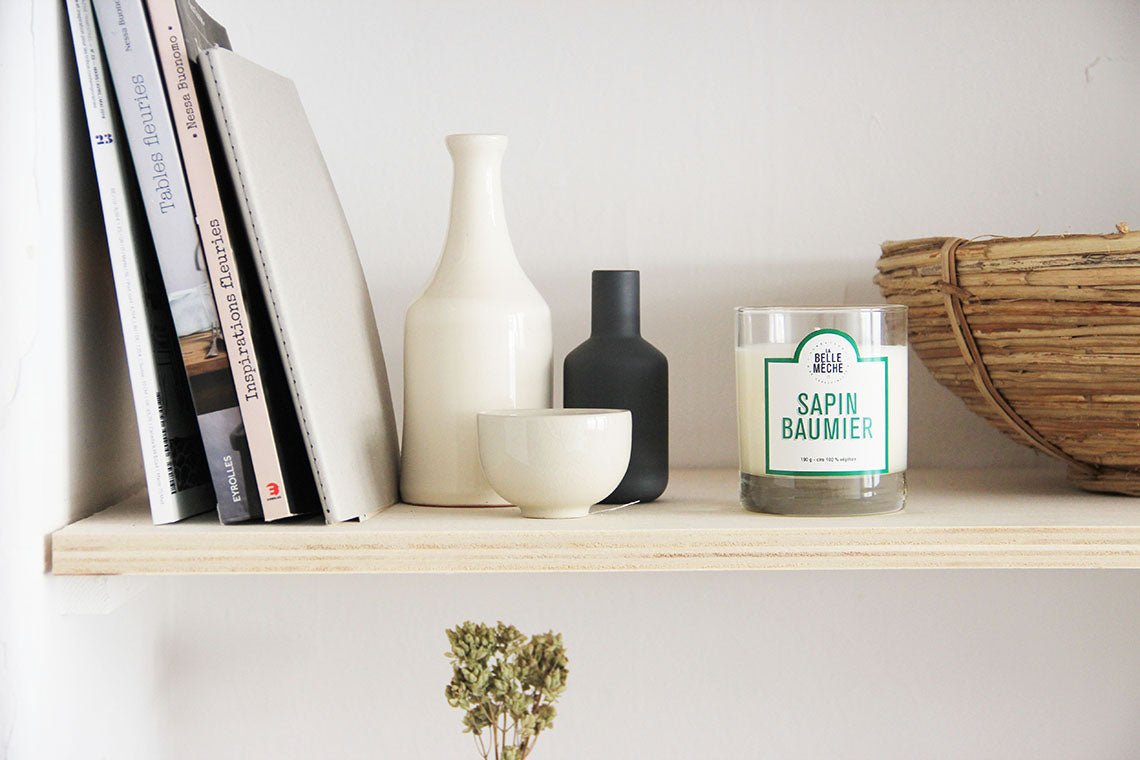Bougie Sapin Baumier : la bougie réconfortante de Noël - La Belle Mèche