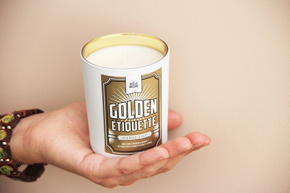 Gagner 1 an de bougies avec la Golden Etiquette ! - La Belle Mèche