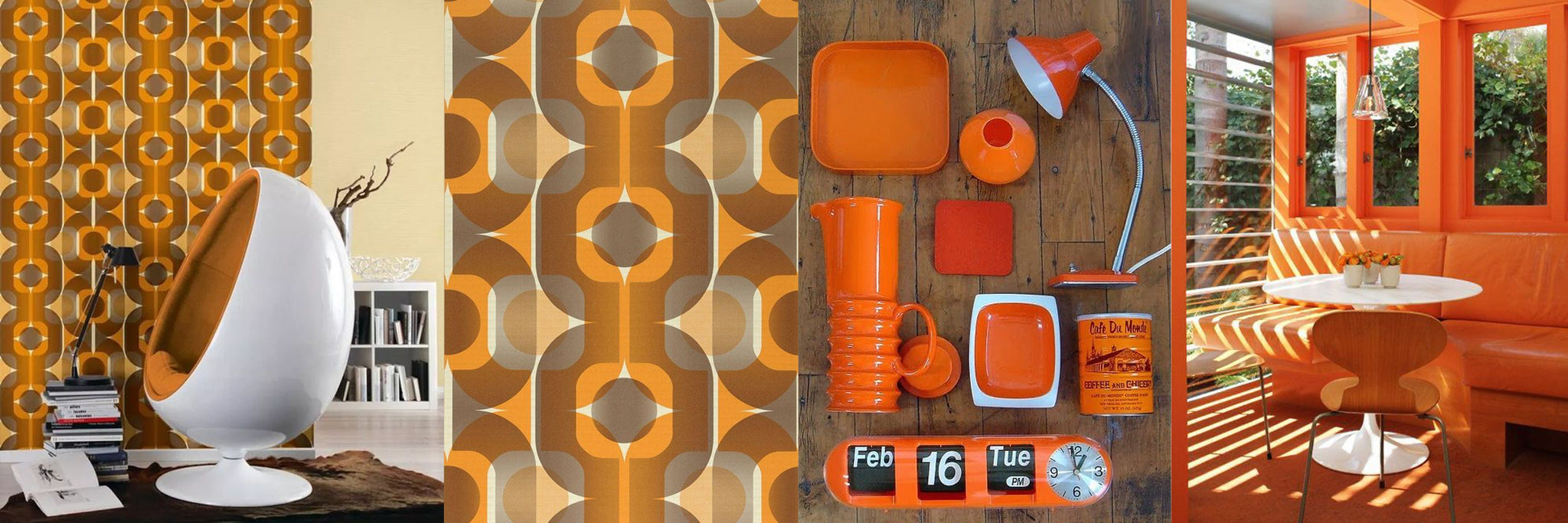 Les 70's débarquent dans nos maisons - La Belle Mèche