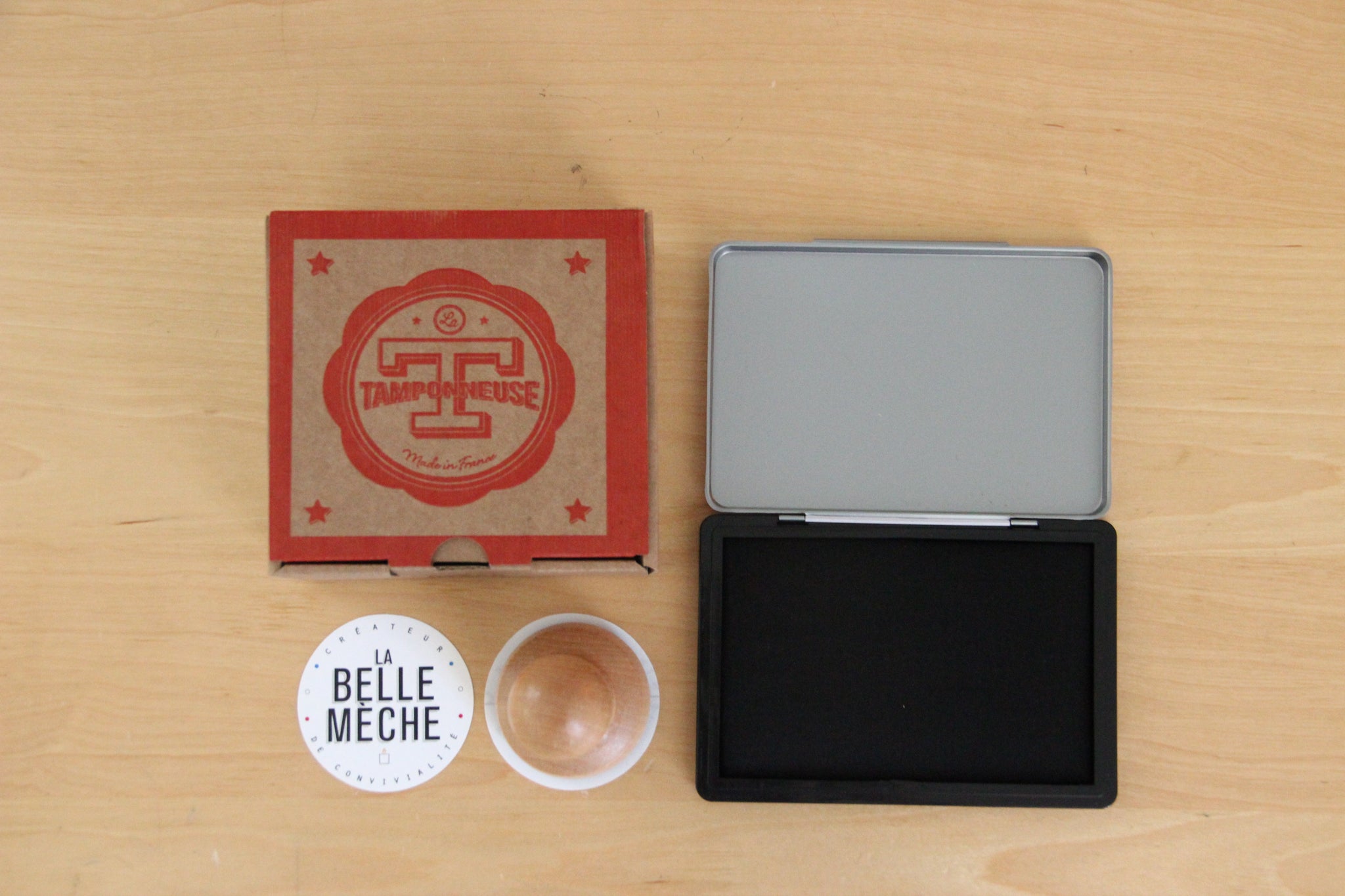 Nouveau joujou : le tampon de la tamponneuse - La Belle Mèche